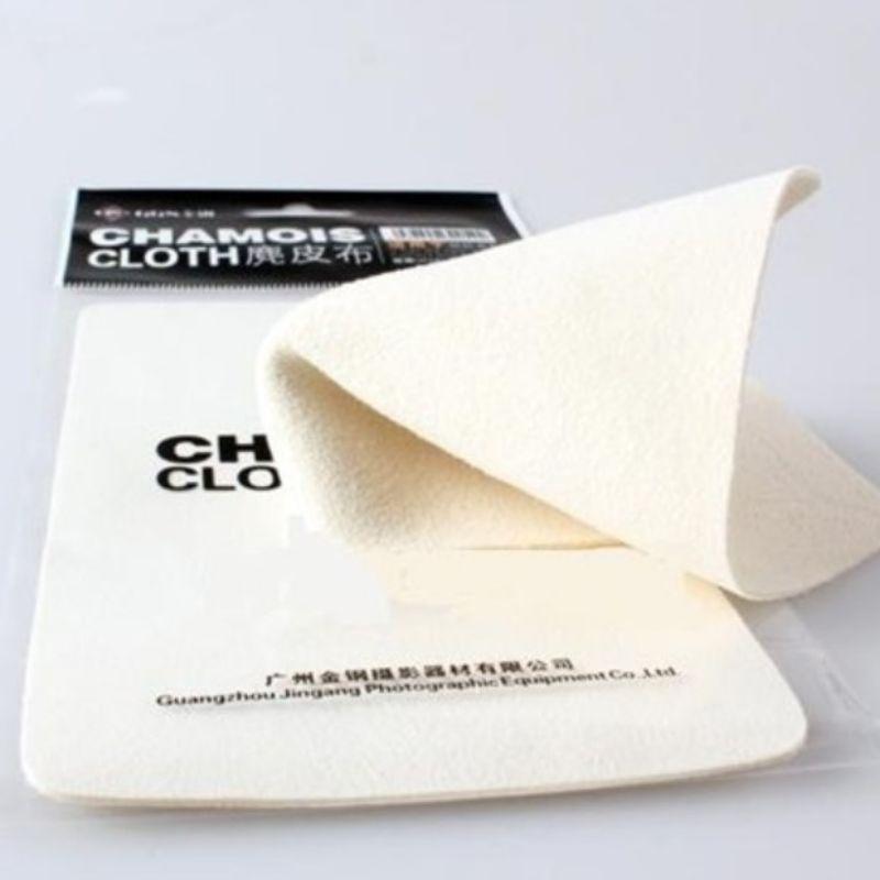 Khăn lau len da cừu Chamois GGS chuyên dung lau ống kính các loại máy ảnh