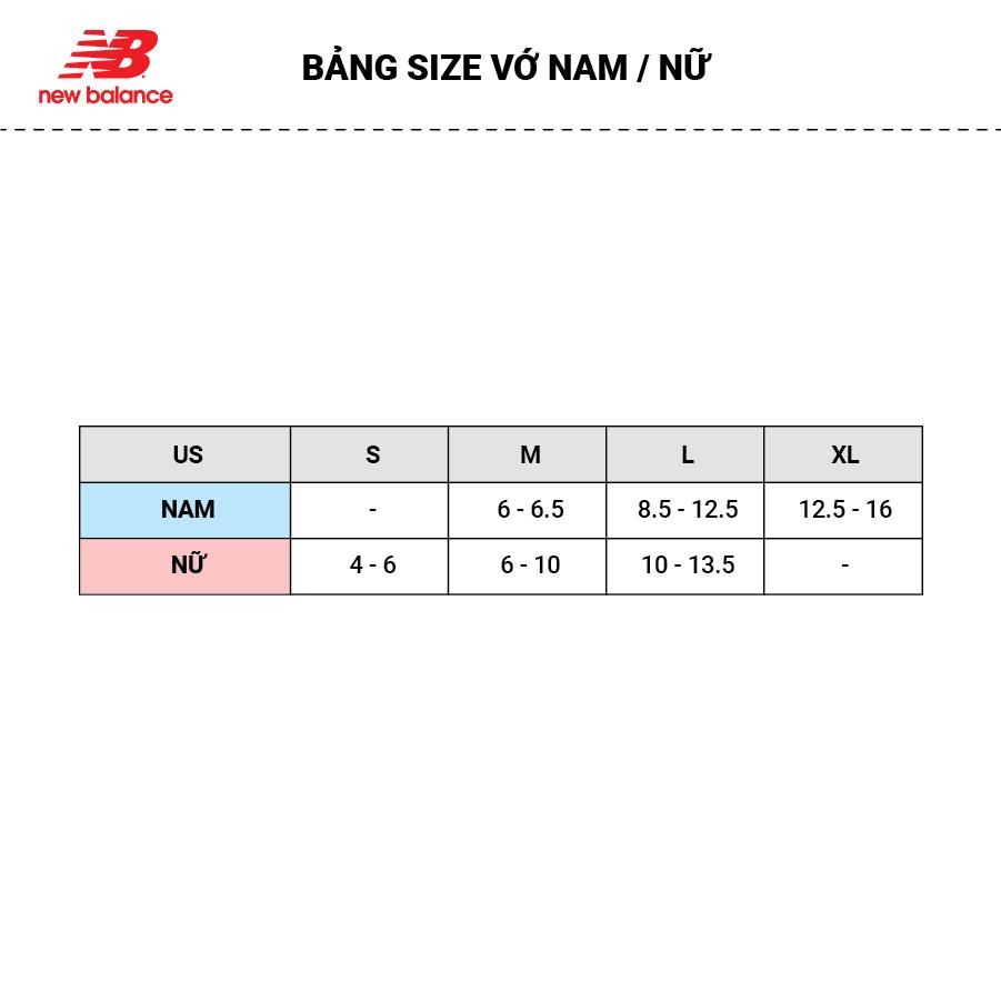 Vớ thời trang unisex New Balance Sneaker Fit No Show 1 Pair - LAS82221BK