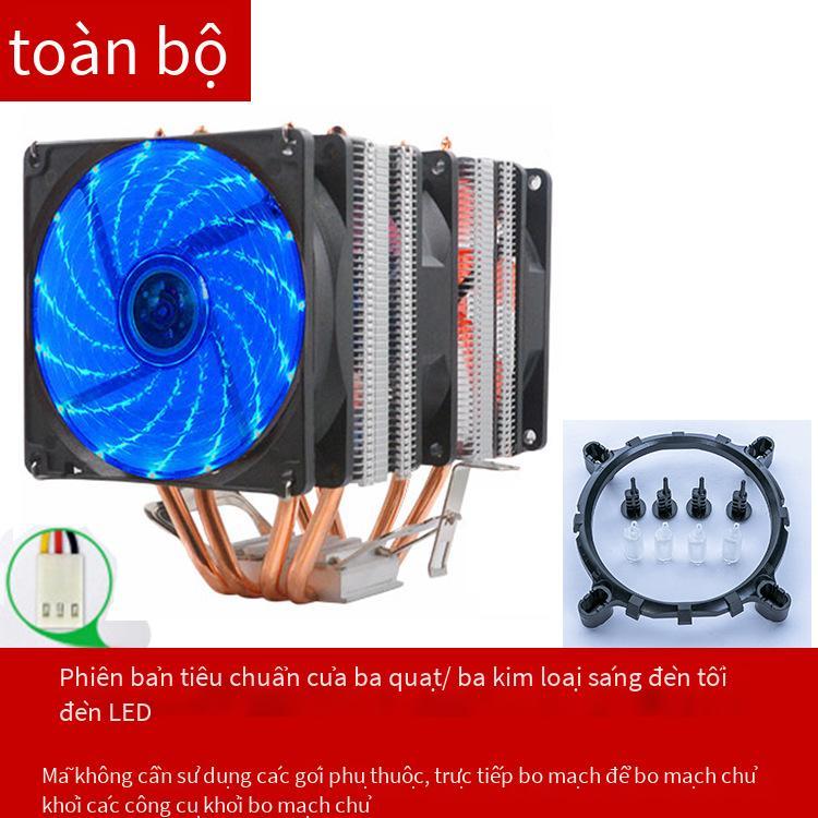 Bán Đặc Biệt CPU Tản Nhiệt 4 Ống Dẫn Nhiệt Máy Tính Quạt Để Bàn 1150 1151AMD Sử Dụng Có Thể Tùy Chỉnh