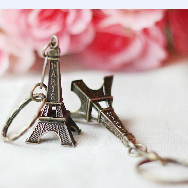 Móc chìa khóa đa năng an toàn, móc treo chìa khóa mô hình tháp Eiffel độc đáo