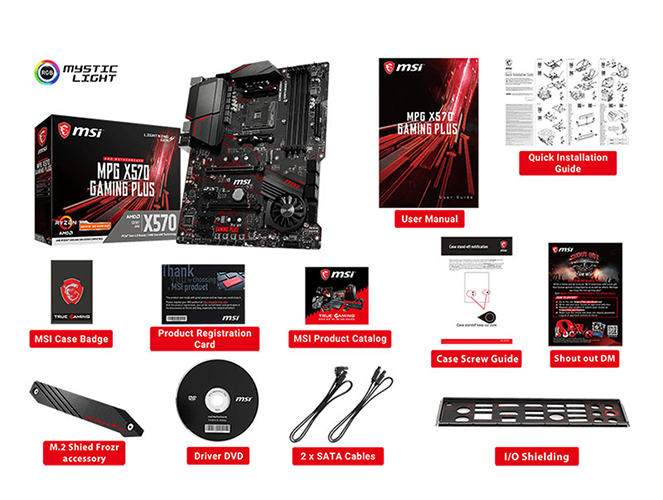 Mainboard MSI MPG X570 Gaming Plus (AMD) - Hàng Chính Hãng