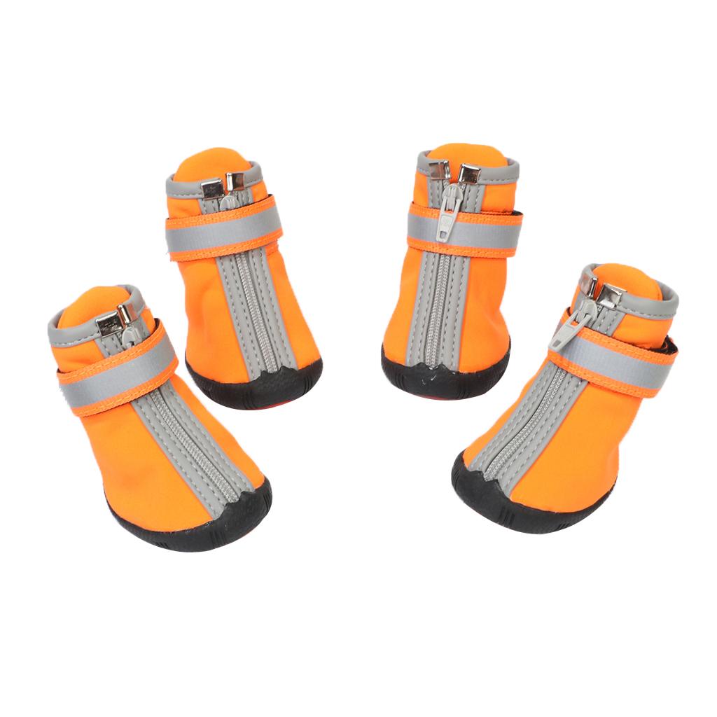 Pet WaterProof Rain Shoes Pet Puppy Outdoor Warm Anti-Slip Shoes