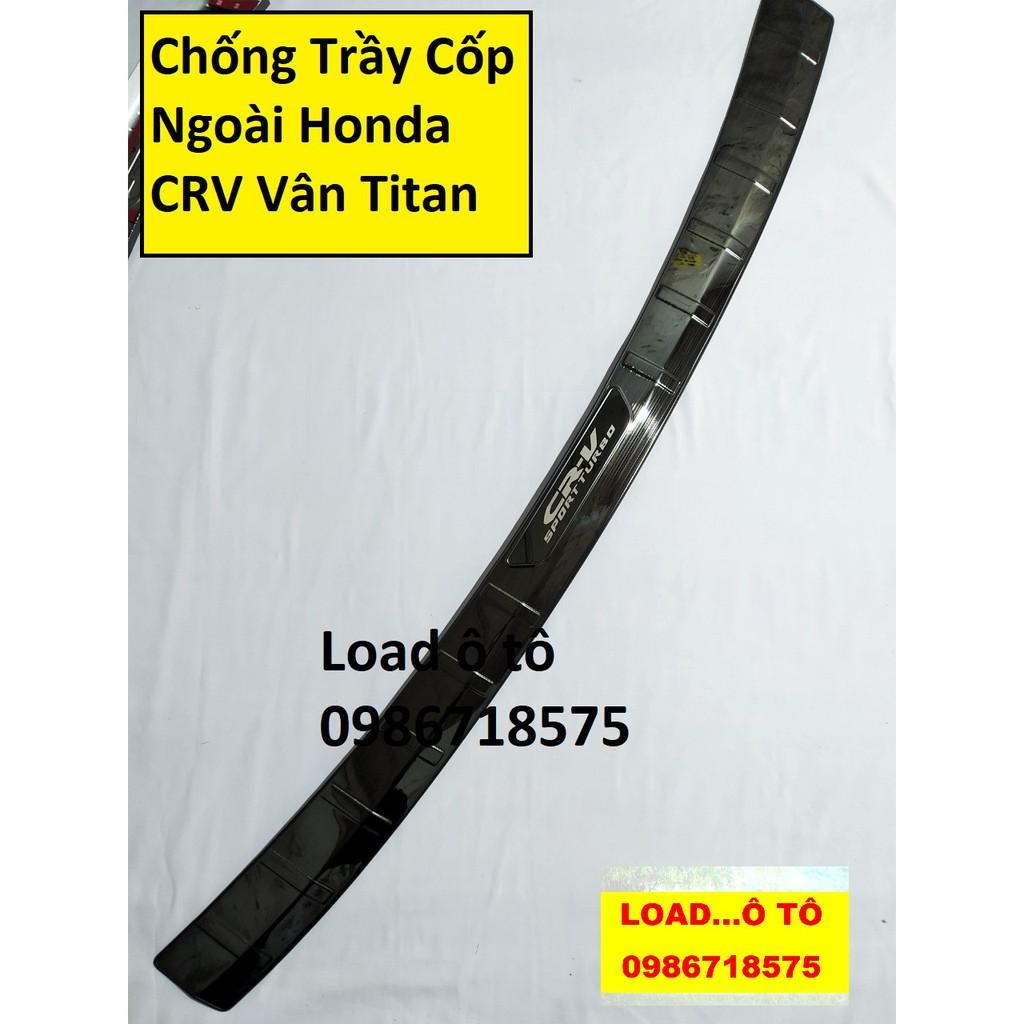 Chống Trầy Cốp Ngoài Titan Honda CRV 2022-2018 Vân Titan Cao Cấp