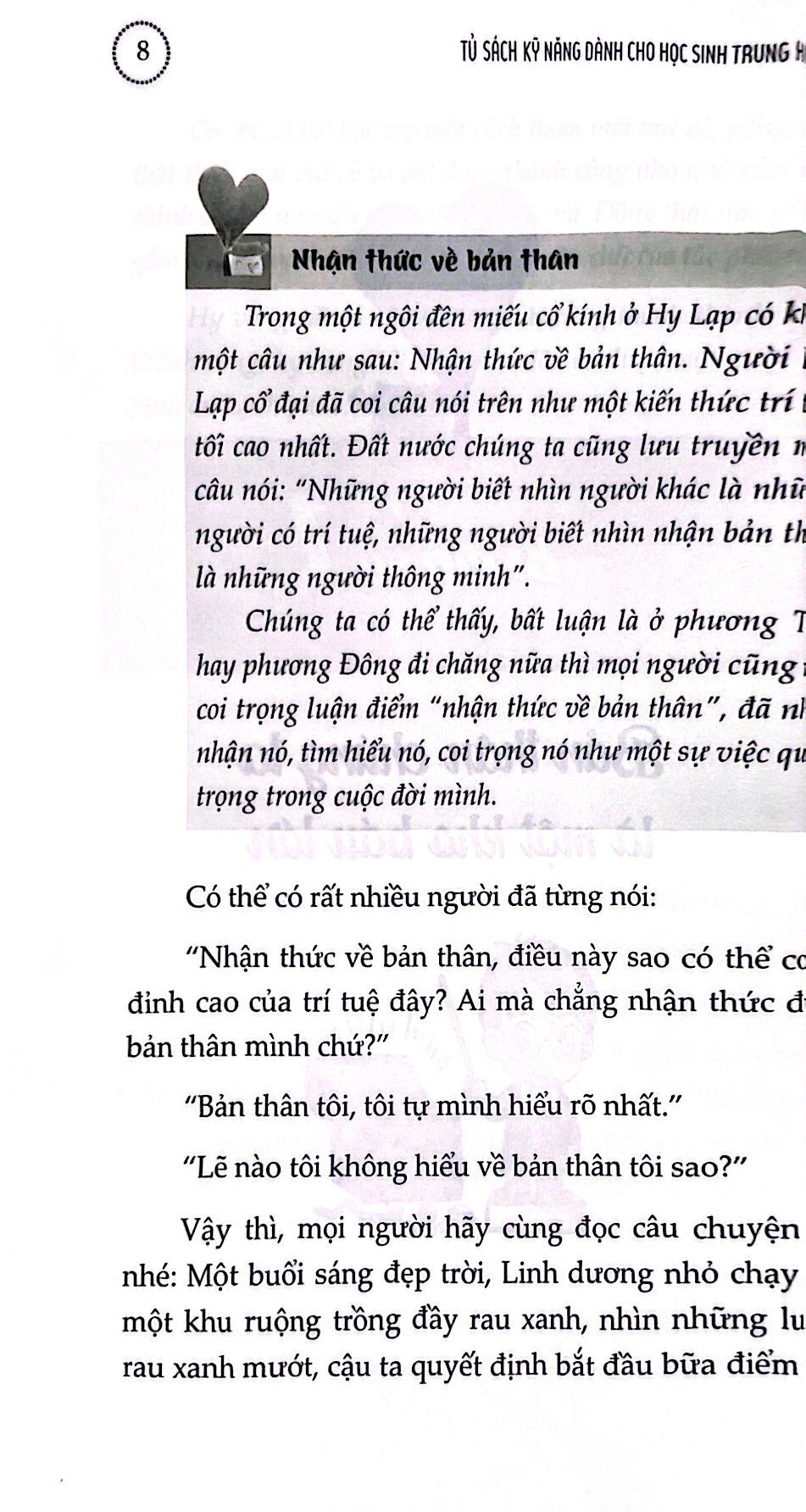 Tủ Sách Kỹ Năng Dành Cho Học Sinh Trung Học - Hành Trình Trưởng Thành