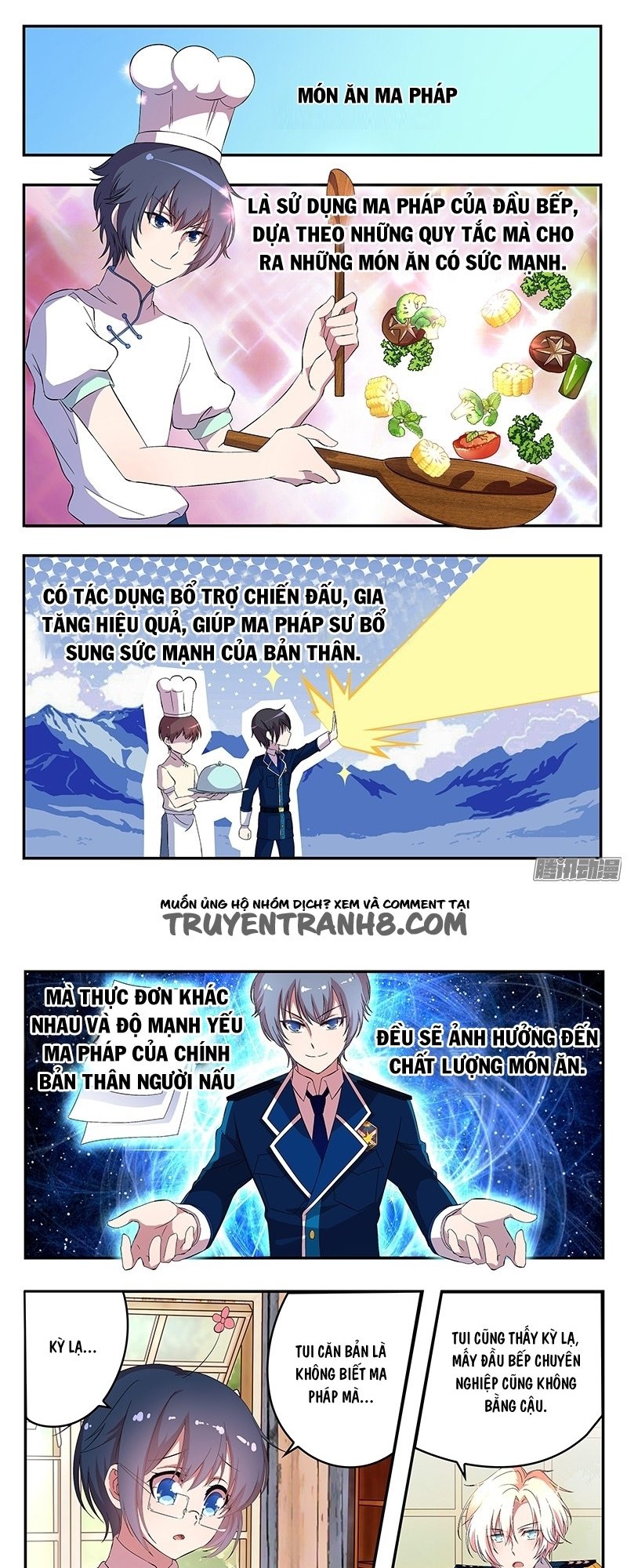 đầu bếp ma pháp của hoàng tử chapter 6 1