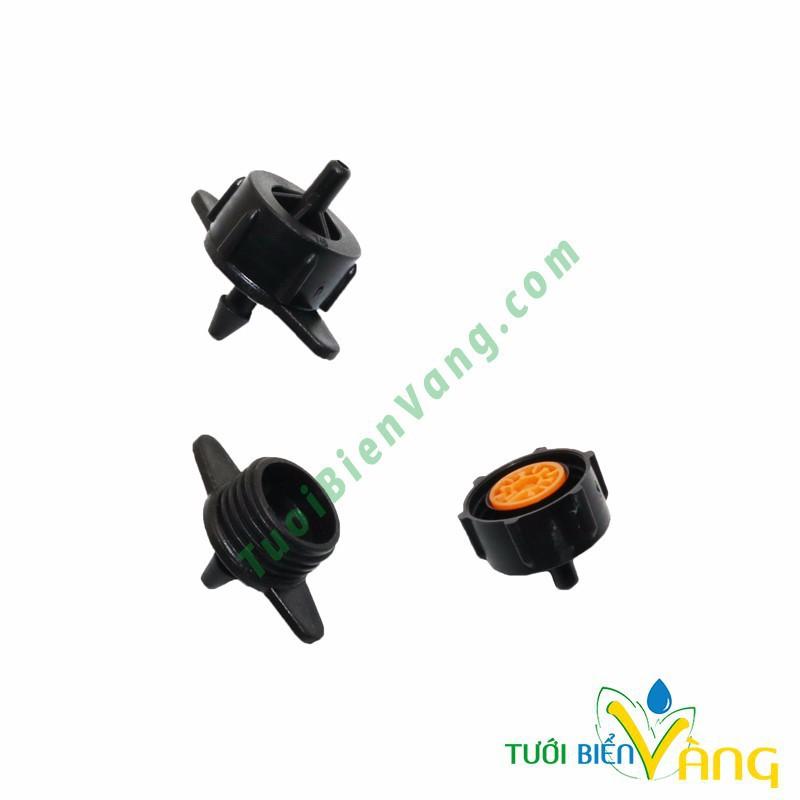 Bộ 4 que tưới nhỏ giọt có bù áp chất lượng tốt.