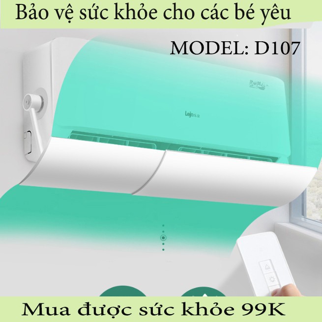 Tấm chắn đổi hướng gió máy lạnh điều hòa D107