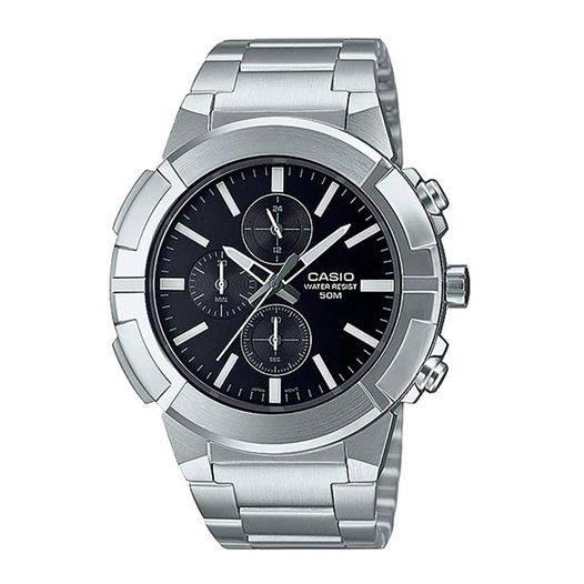 Đồng Hồ Nam Dây Thép Casio MTP-E501D-1AVDF | MTP-E501D-1A