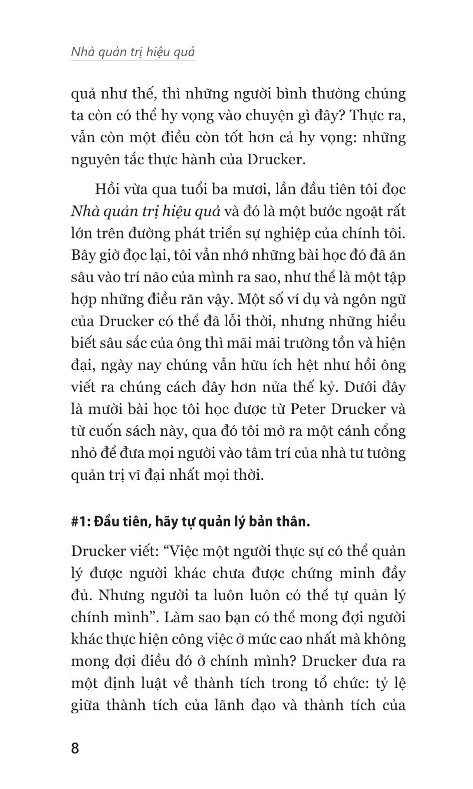 Nhà Quản Trị Hiệu Quả - The Effective Executive