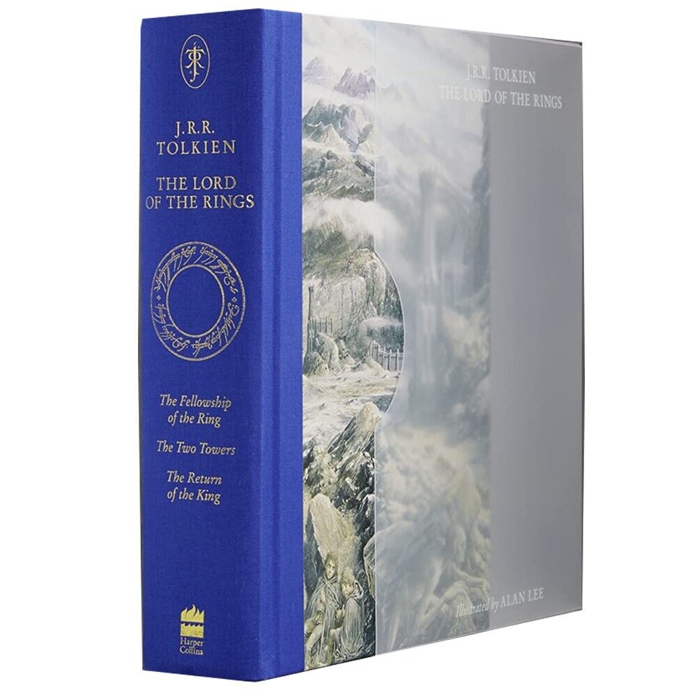 Book - The Lord of The Rings Illustrated Slipcased Edition by J.R.R. Tolkien