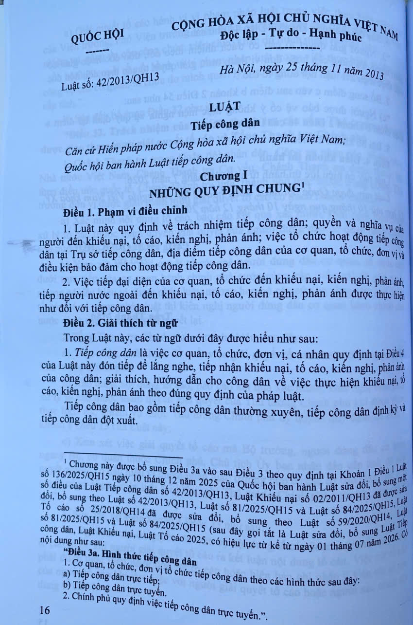 Luật Tiếp Công Dân; Luật Khiếu Nại; Luật Tố Cáo Và Luật Thanh Tra, Hệ Thống Các Văn Bản Quy Định Chi Tiết Thi Hành