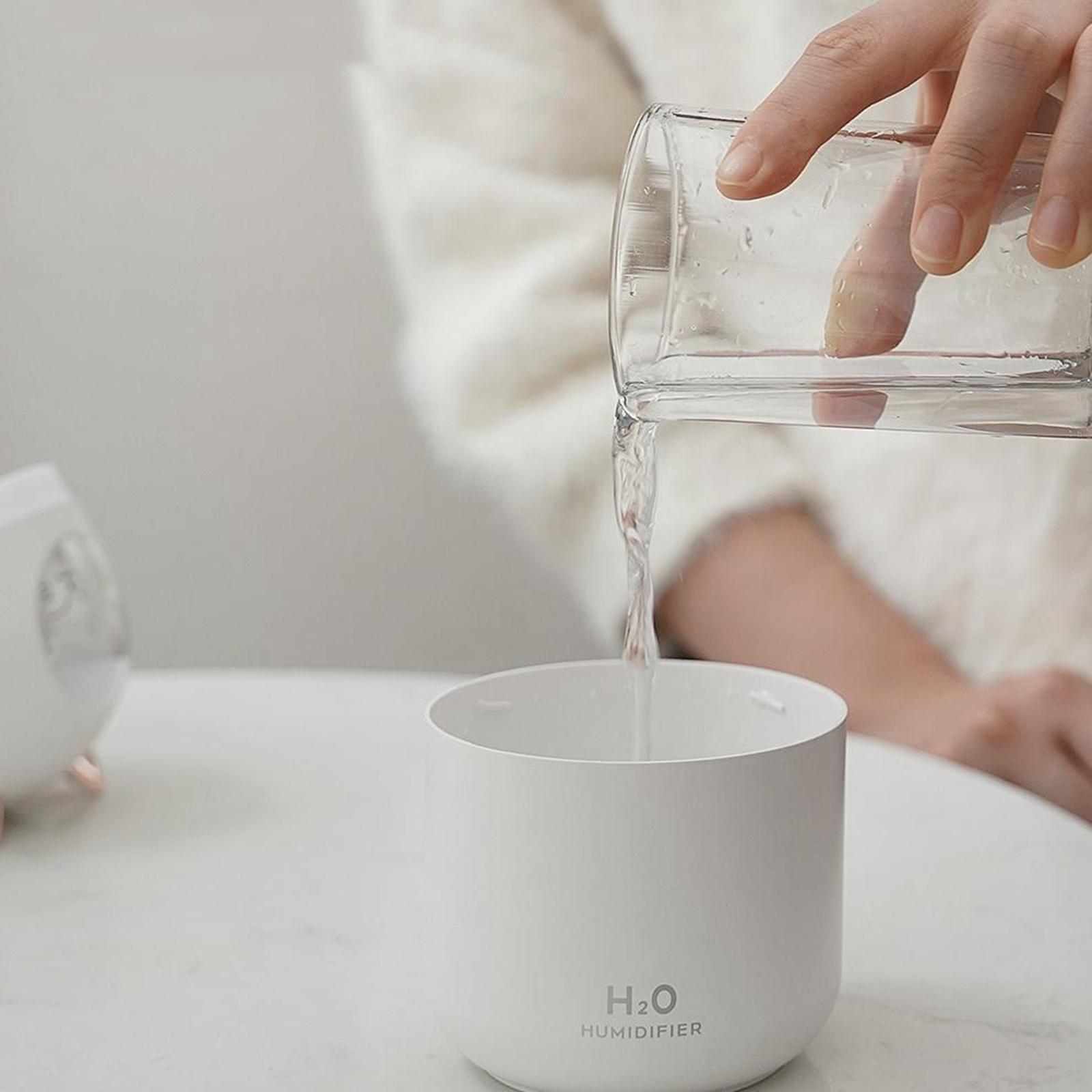 Cool Mist Humidifier Essential Oil Diffuser with 7-Color Lights 300ML for Bedroom Baby Humidifier