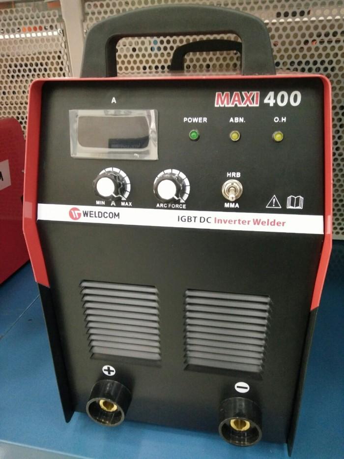 MÁY HÀN QUE ĐIỆN TỬ (1.6-5.0MM) MAXI 400 WELDCOM - HÀNG CHÍNH HÃNG