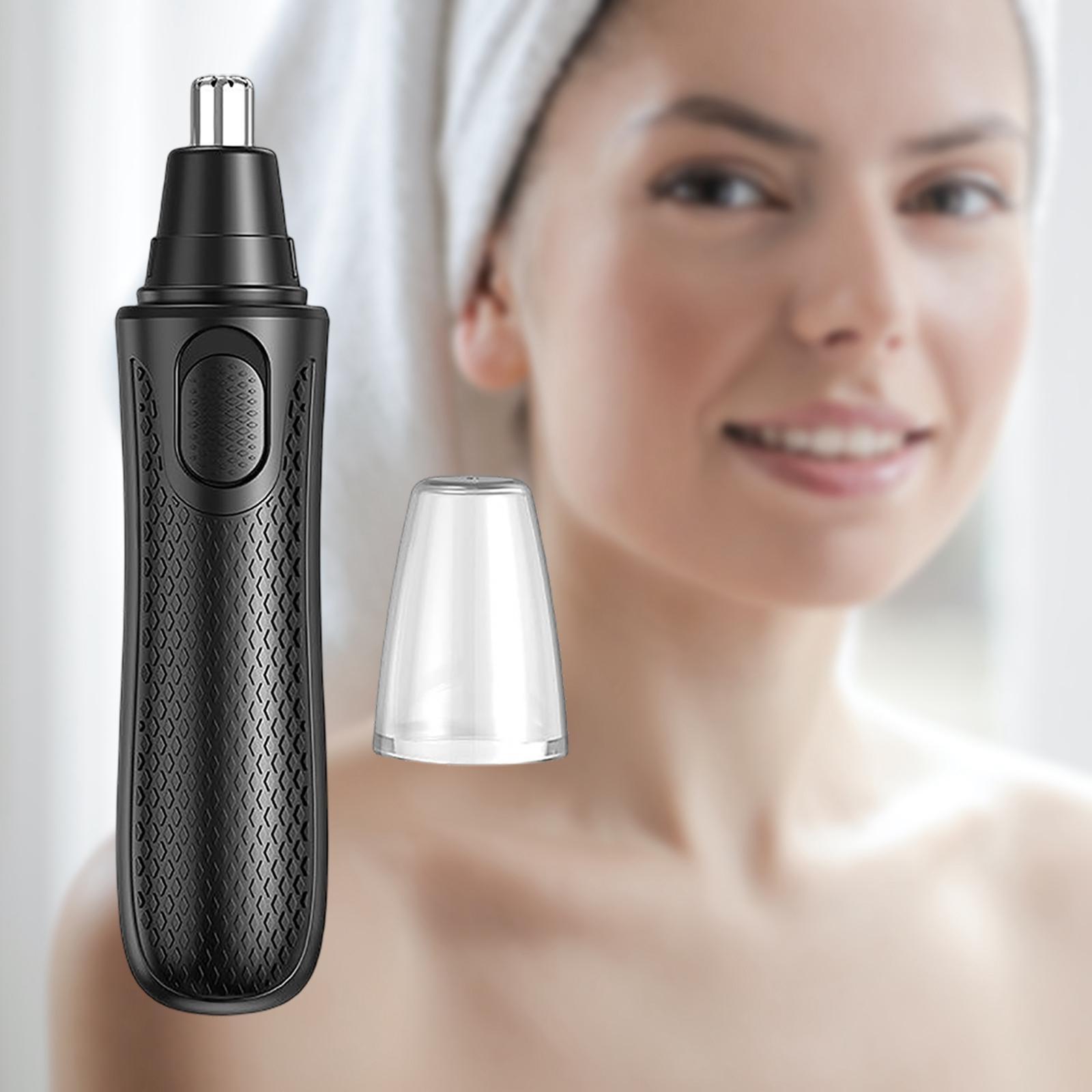 Portable Ear Nose Hair Trimmer Easy Cleansing Mute Motor Waterproof Facial Cleaner