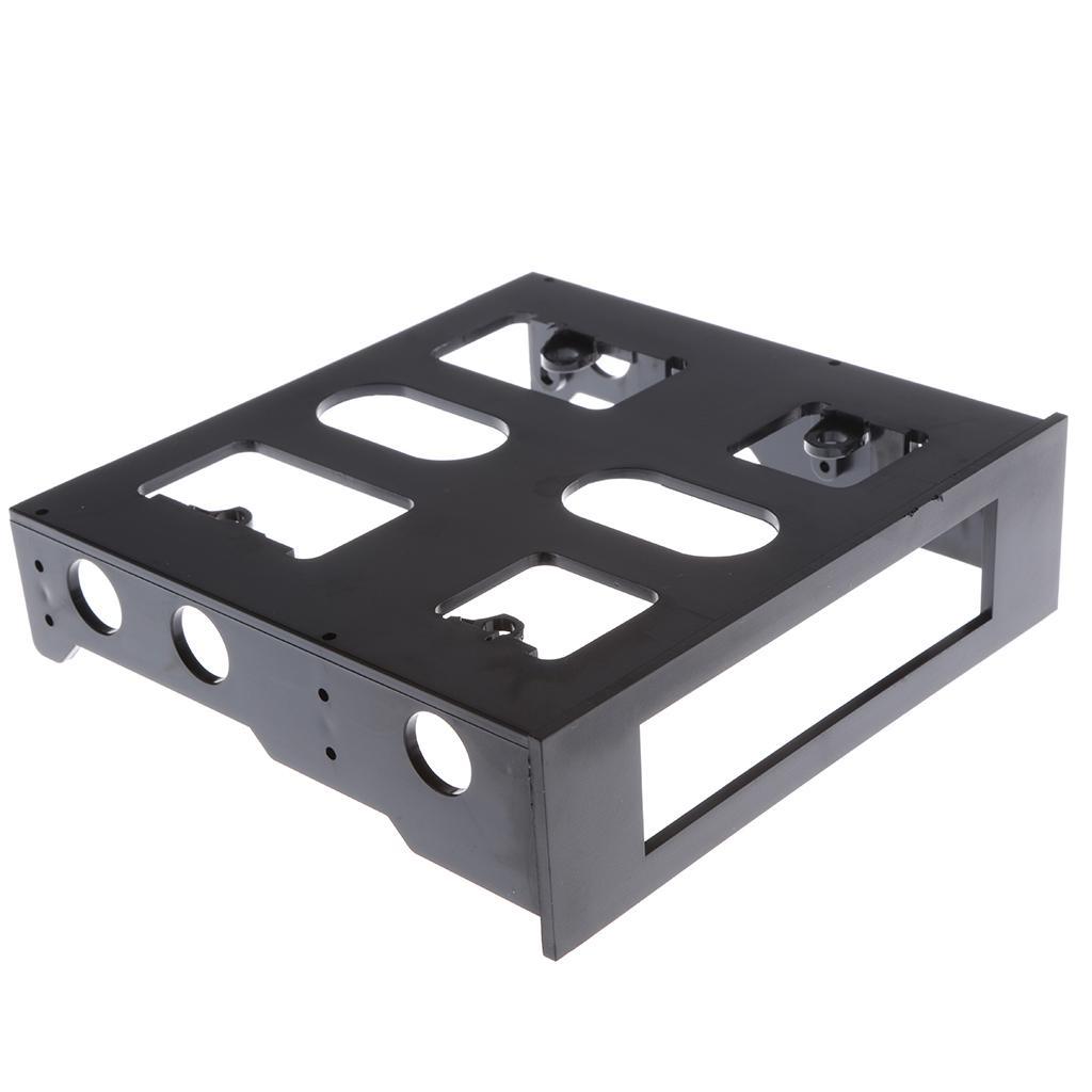 2x Hard Drive 3.5 to 2.5'' Computer Bay Drive Slot Mounting Bracket Stand
