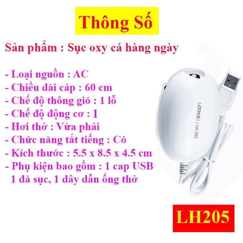 Máy sục cá LH205 và LH 206