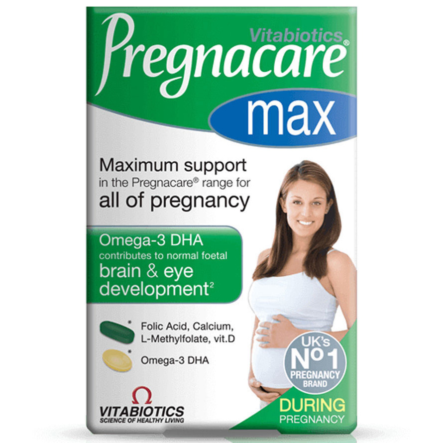 Vitamin tổng hợp cho bà bầu Pregnacare max hộp 84 viên