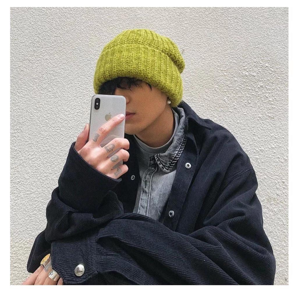 Mũ len BEANIE nam nữ bản to trùm đầu Maxshopdoc nón len trơn oversize unisex phong cách ullzang