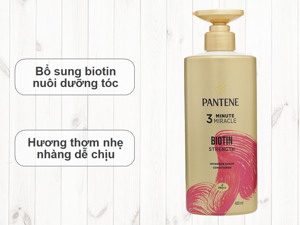 Dầu Xả Siêu Dưỡng PANTENE Miracles 480ml