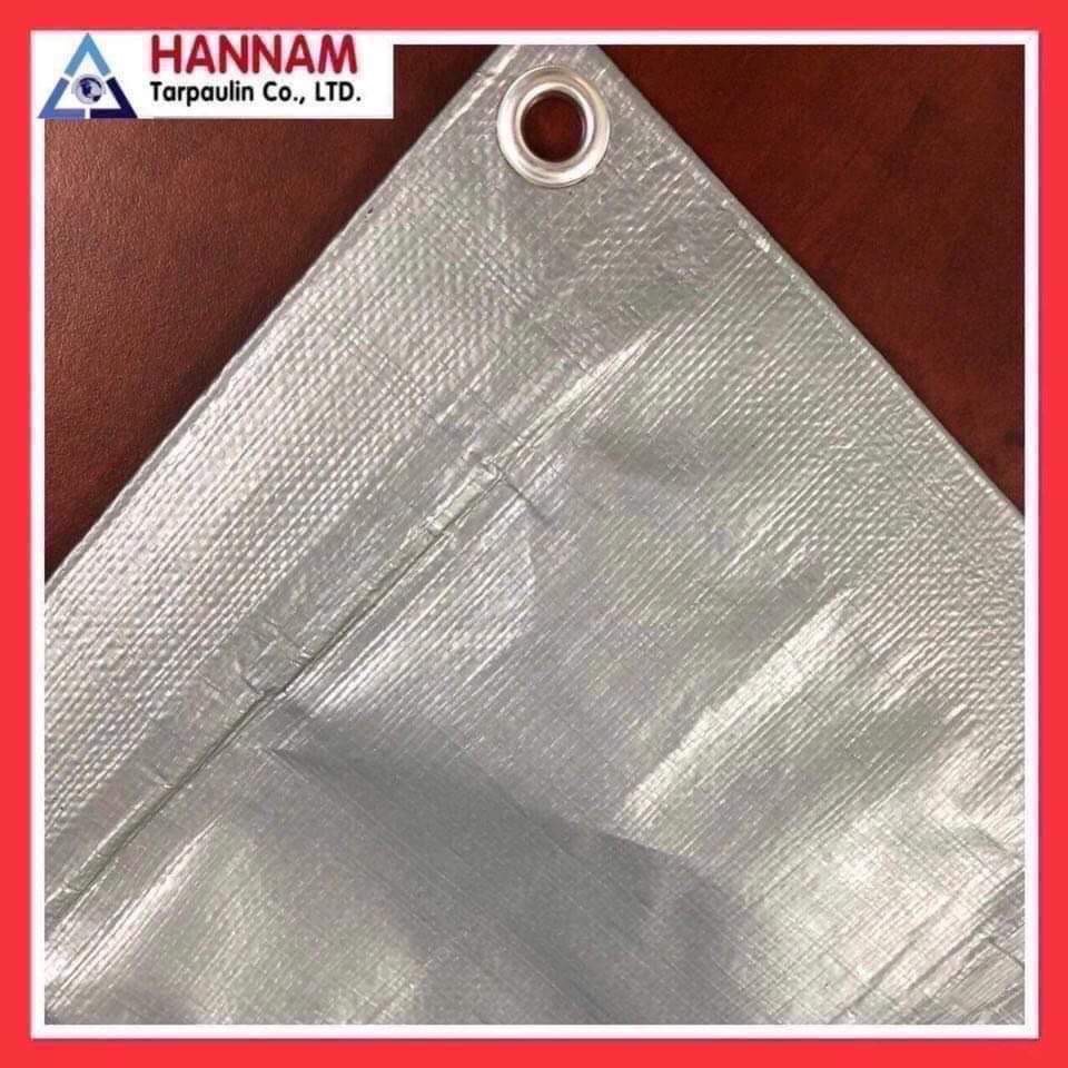 Bạt Che Mưa, Bạt Che Nắng Xám Trắng Hàn Quốc 5Met