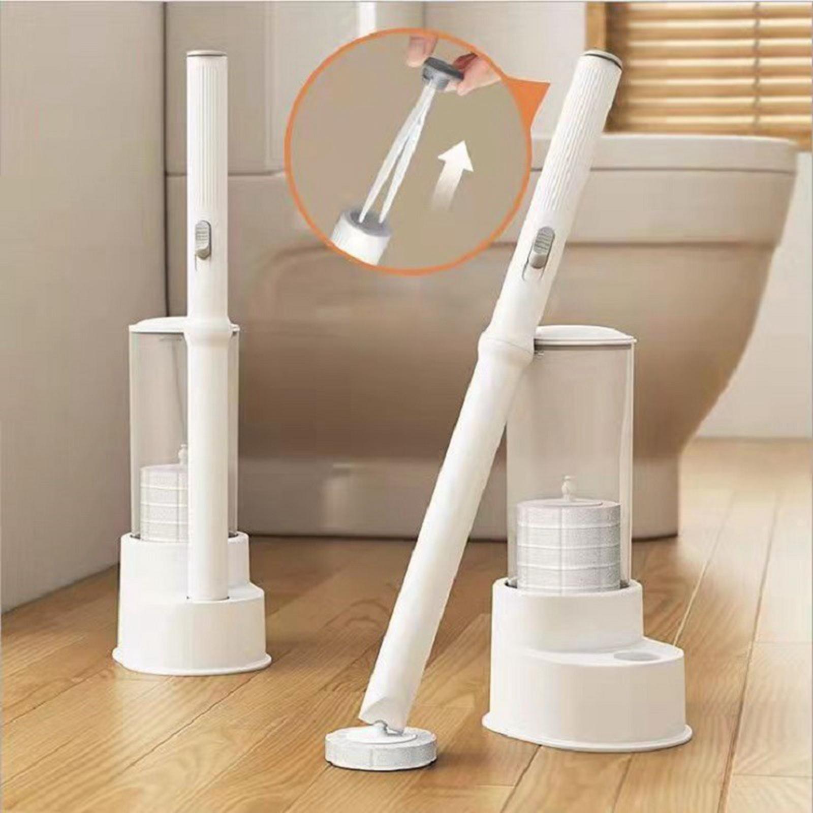 Toilet Brush Set Toilet Cleaning Toilet Brush 14 brush head