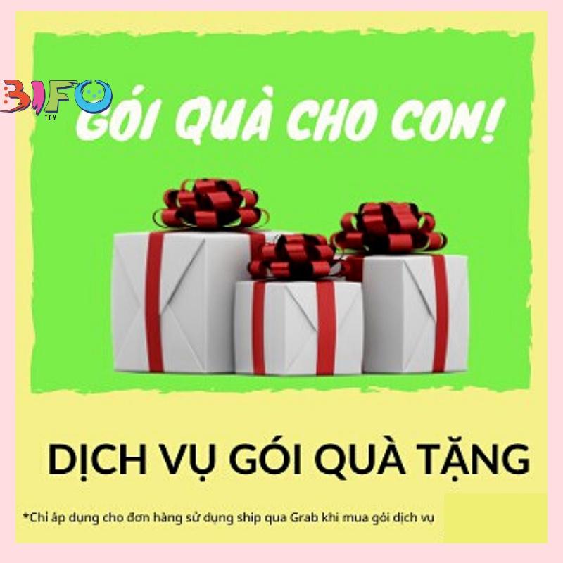 Dịch vụ gói quà tặng đồ chơi (áp dụng cho 1 đơn vị sản phẩm nếu mua đơn to hoặc nhiều đồ nên mua nhiều số lượng dv gói quà)