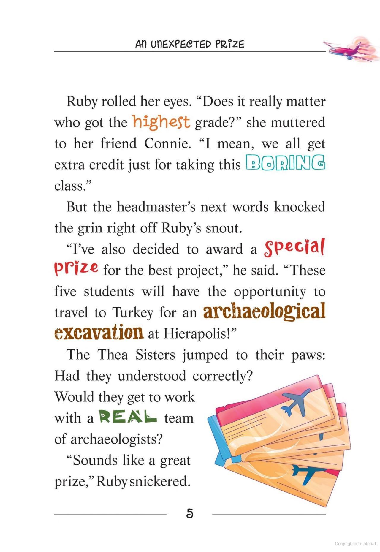 Sách ngoại văn: Thea Stilton - Book 28 - Thea Stilton And The Riddle Of The Ruins