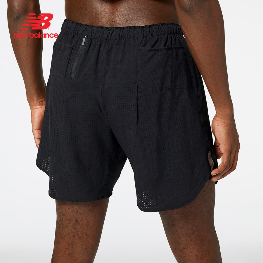 Quần ngắn thể thao nam New Balance APP RUNNING SHORTS M BLACK - MS23283BK (form quốc tế)