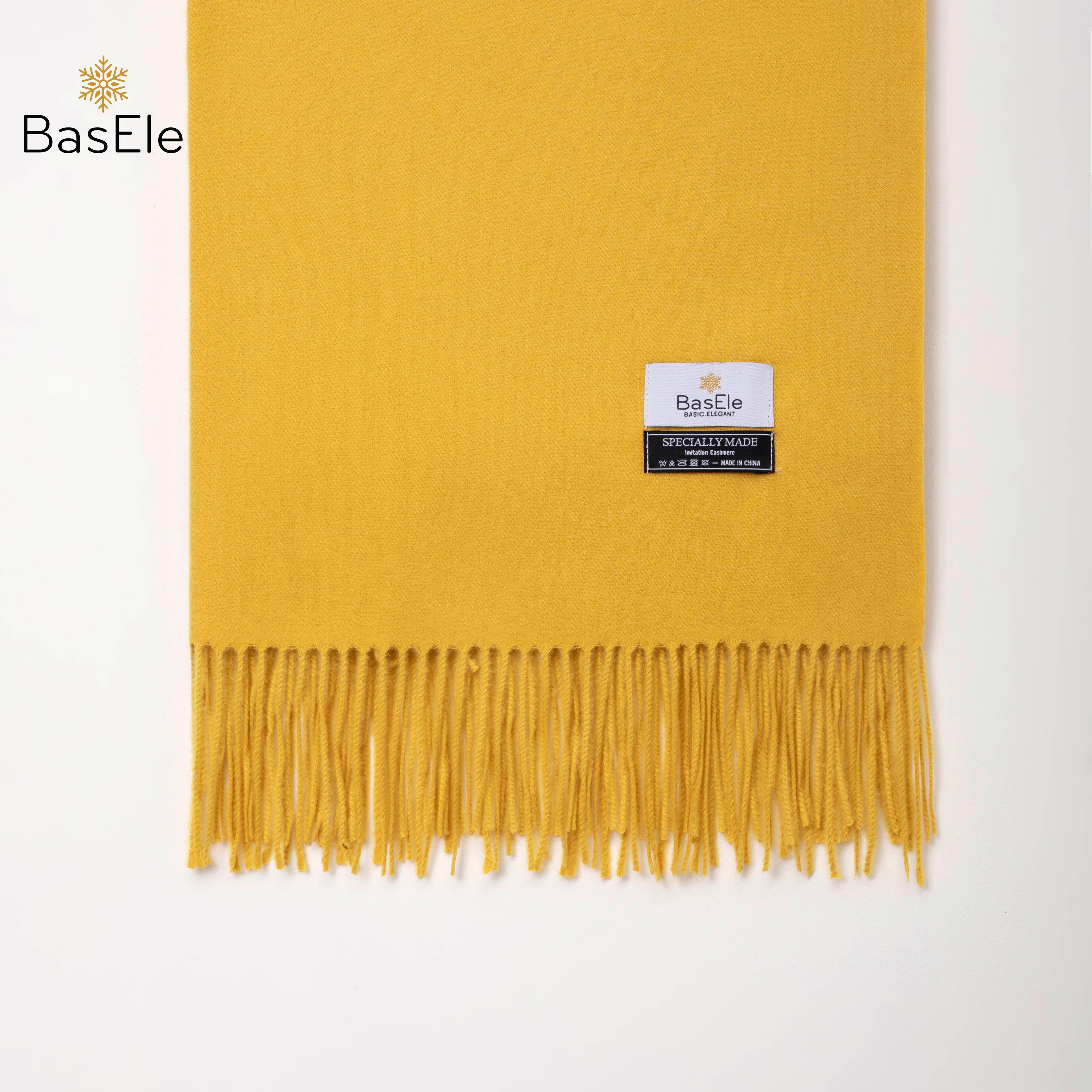 KHĂN QUÀNG DÀI TUA RUA - LEN TỔNG HỢP - FRINGED SCARF  - KQLTH06CĐ