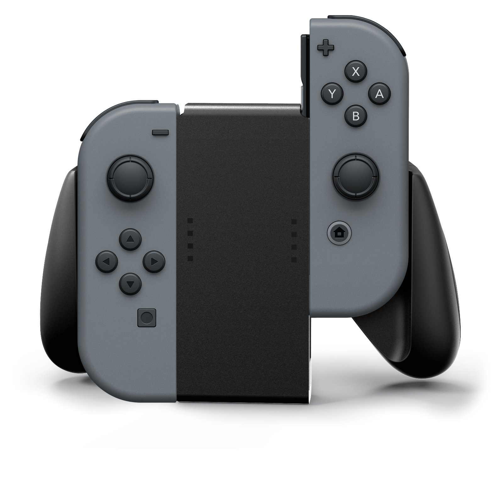 Tay cầm nhựa Hand Grip Strap Joycon dành cho Nintendo Switch mầu đen nhám kết nối 2 tay joycon thành 1 tay pro