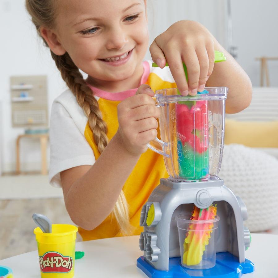 Bộ Đồ Chơi Bột Nặn Máy Xay Sinh Tố Vui Vẻ - Playdoh F9142 (10 Chi Tiết)