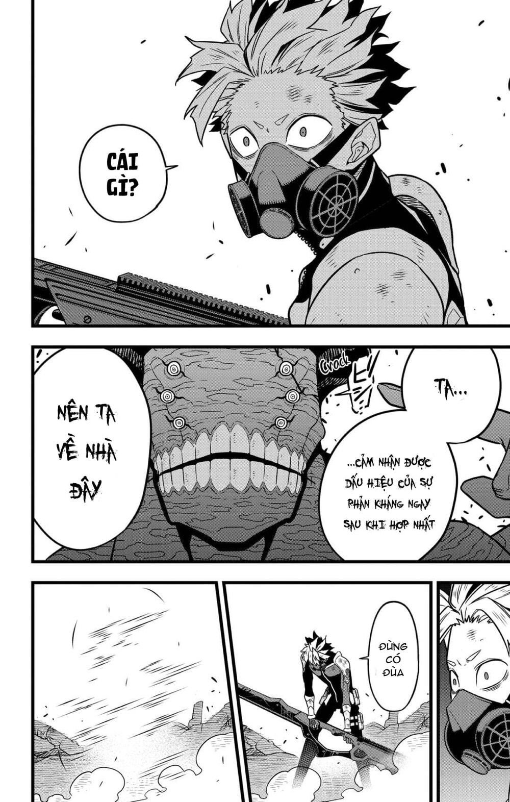 hôm nay - tôi hóa kaiju chapter 52 13