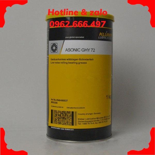 Mỡ Kluber ASONIC GHY 72 , GHY32