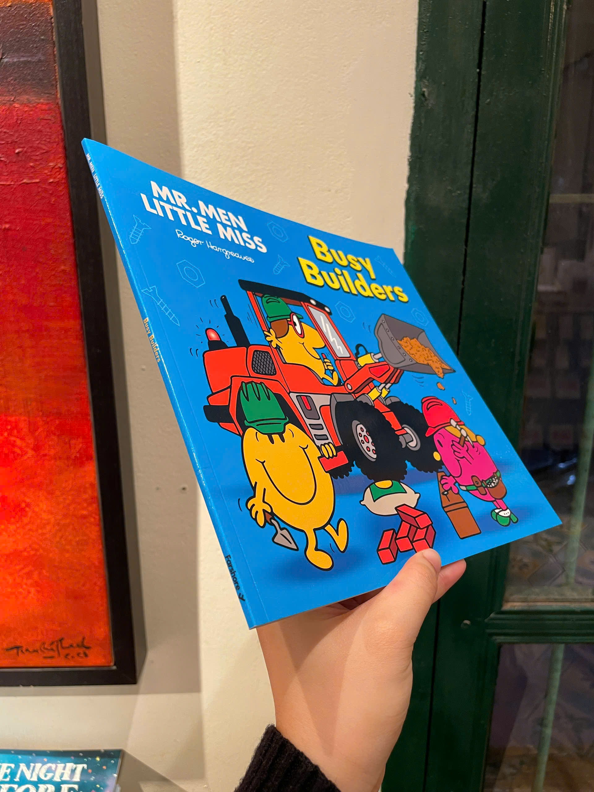 Sách - Mr. Men Little Miss: Busy Builders by Roger Hargreaves