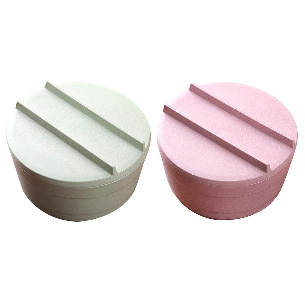 Wheat Straw Rice Noodle Bowl with Cover