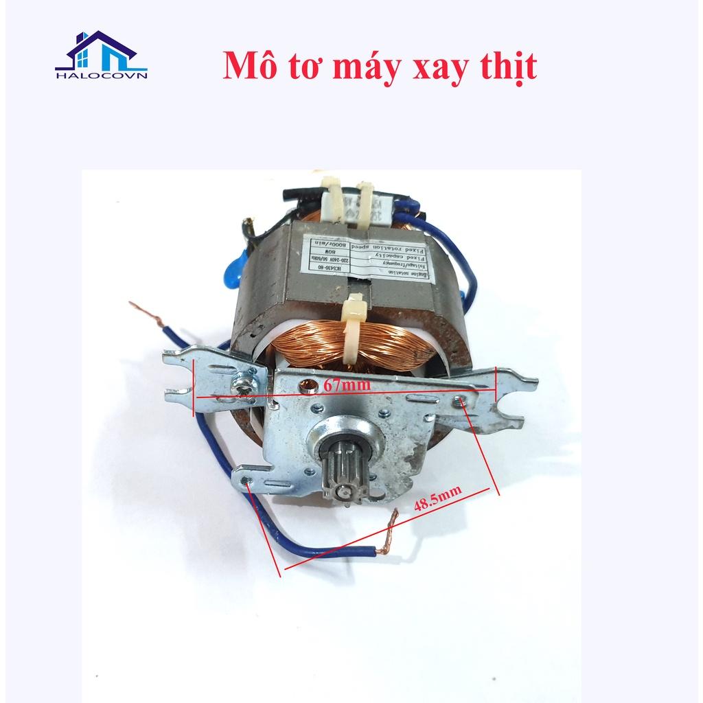 Mô tơ cho máy xay thịt 220v 80w bằng đồng