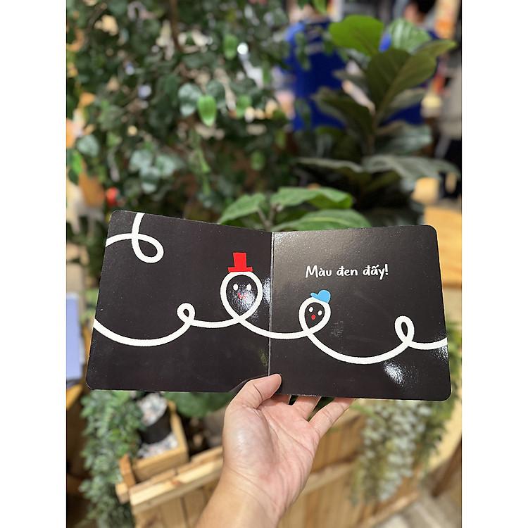 Sách Đỏ, đỏ, đen, đen - Mình cùng vui chơi nhé!