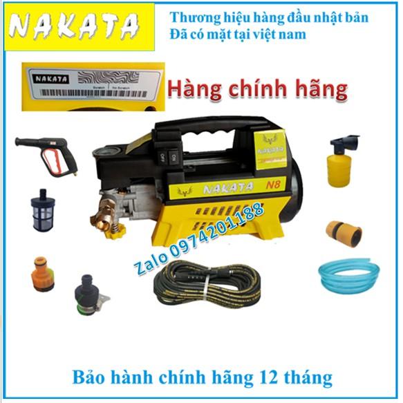 Máy rửa xe Nakata N8 có chỉnh áp