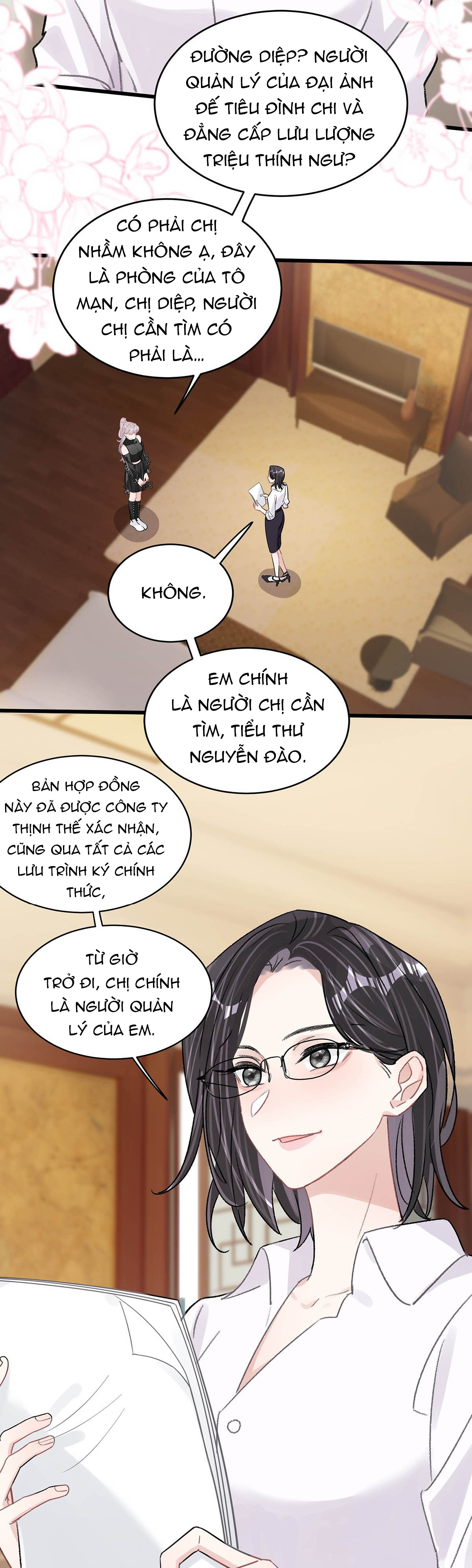 bị mẹ kế là ảnh hậu cưỡng ép yêu trong show thực tế chapter 20 16