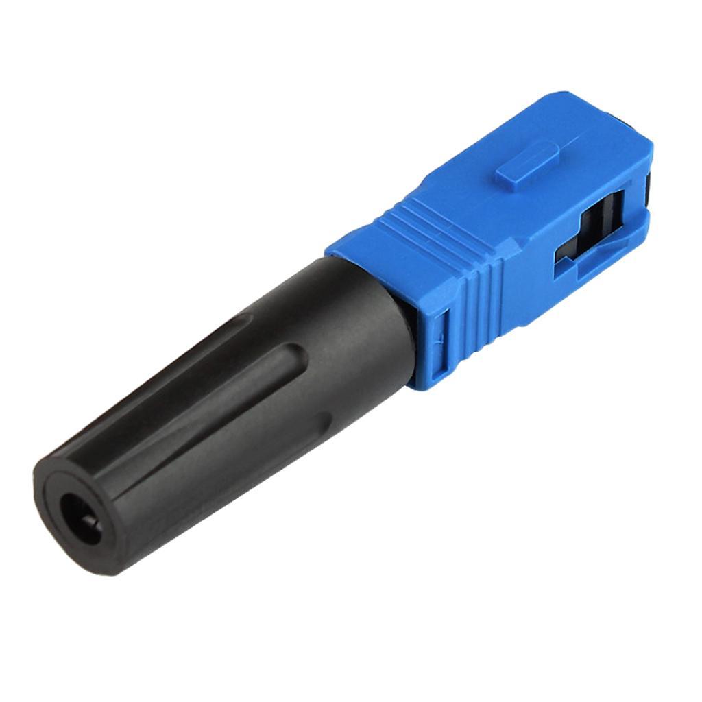 Optic Fiber Quick Cold Connector FTTH SC Singlemode Fast Connector 50mm