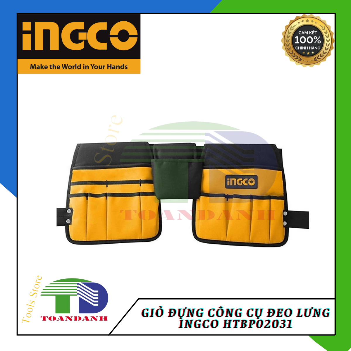 Giỏ đựng công cụ đeo lưng INGCO HTBP02031