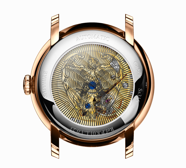 Đồng hồ nam chính hãng LOBINNI L1023-8 Fullbox, Kính sapphire ,chống xước,chống nước,vỏ vàng hồng,dây kim loại thép không gỉ 316L, máy cơ , Mới 100%,Bảo hành 24 tháng