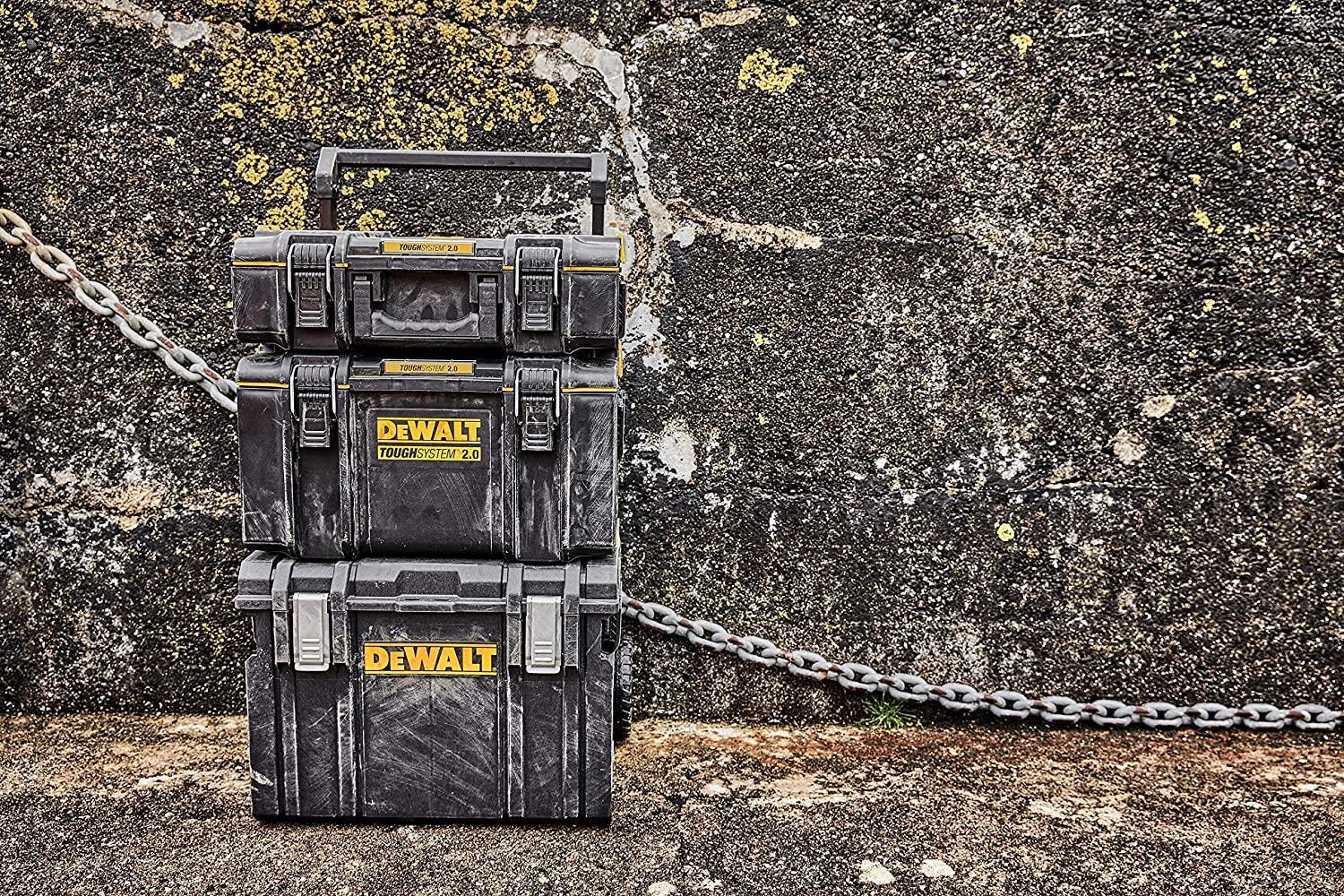 BỘ COMBO 3 HỘP DỤNG CỤ CÓ XE ĐẨY 554X500X1150MM DEWALT DWST83402-1 - HÀNG CHÍNH HÃNG