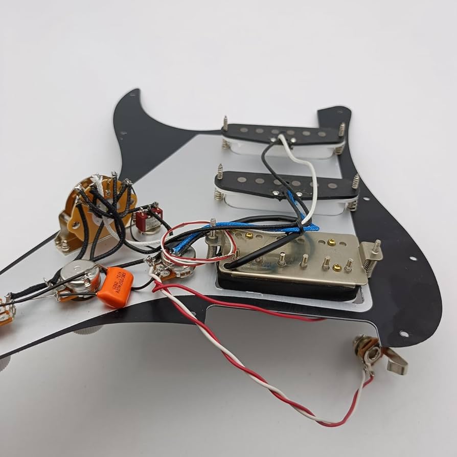 Pickguard Guitar Có Sẵn Pickup &amp; Volume Tone | Pickguard Guitar Hoàn Chỉnh, Sẵn Sàng Lắp Đặt