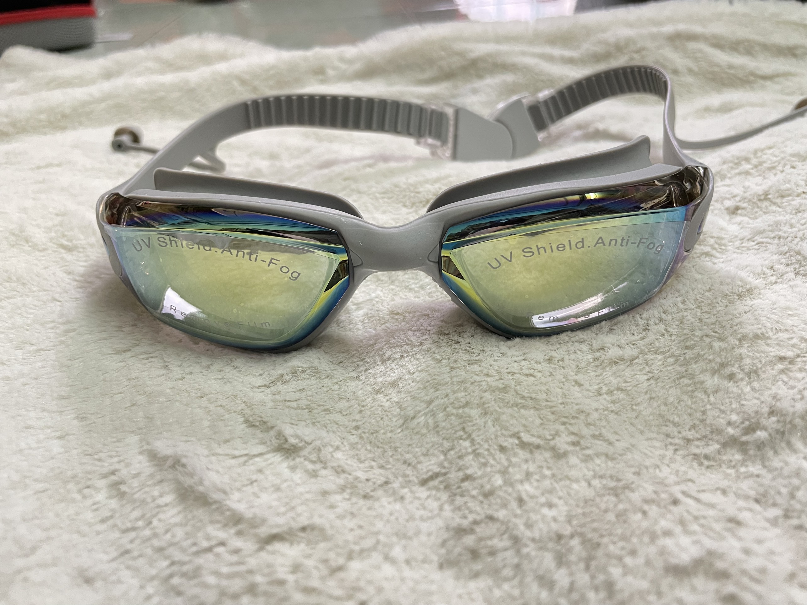 Kính Bơi Tráng Gương cao cấp chống tia UV 100% - có kèm nhét tai + hộp