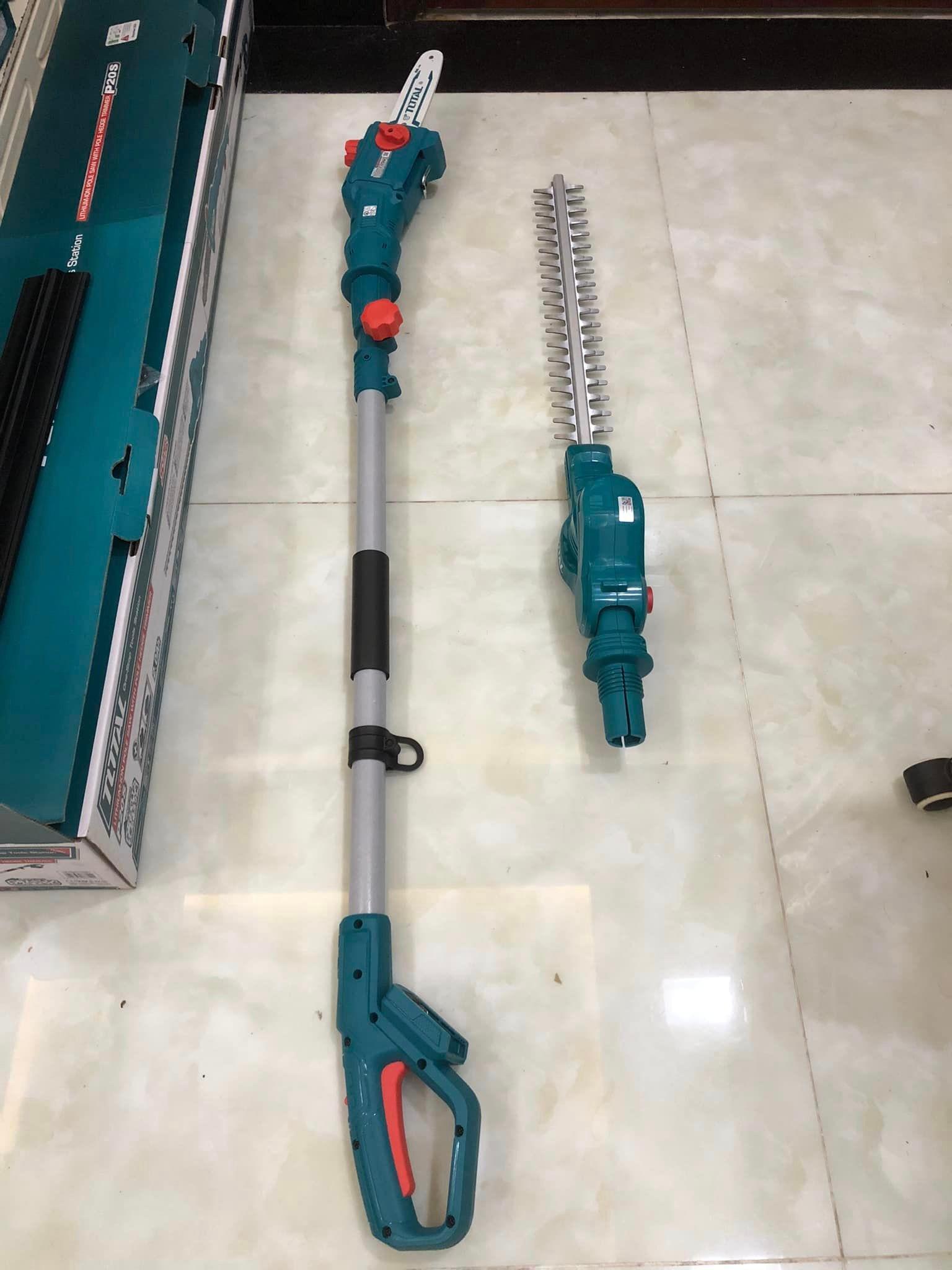 MÁY TỈA CÀNH TRÊN CAO DÙNG PIN 20V (1 pin 2.0AH +sạc ) TOTAL TPHT2016012 - HÀNG CHÍNH HÃNG