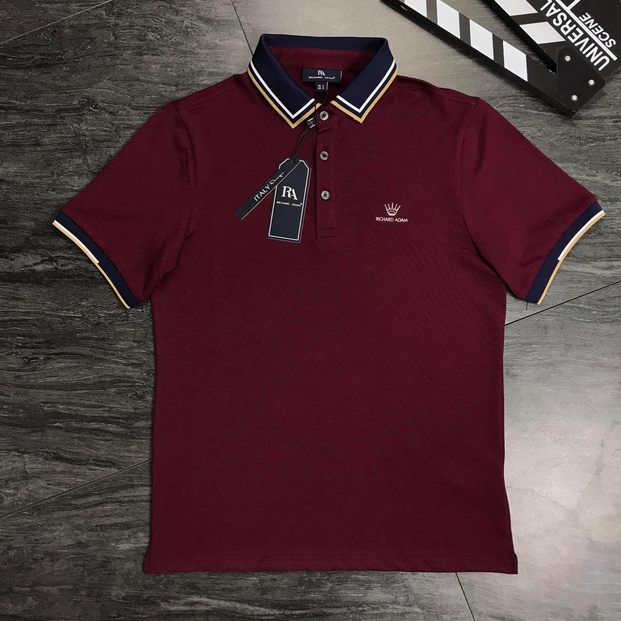 Áo polo cổ bẻ ngắn tay vải cotton cá sấu R123-tsstore95