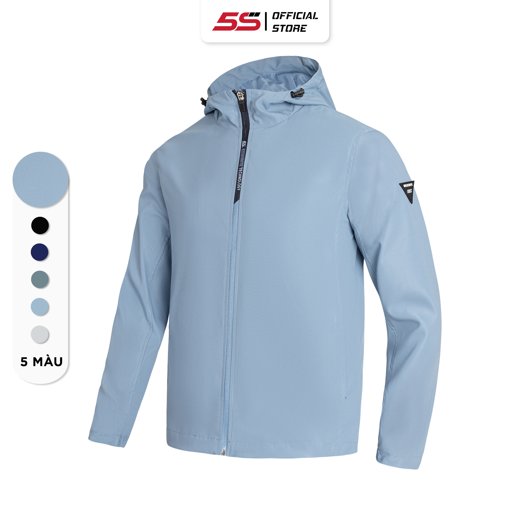 Mua Áo Khoác Gió Thể Thao Nam 5S (5 Màu), Chất Liệu Cao Cấp, Trượt Nước, Cản Gió, Thiết Kế Khỏe Khoắn (AKG22009) - AKG22009XDA - S tại 5S FASHION Mua Áo Khoác Gió Thể Thao Nam 5S (5 Màu), Chất Liệu Cao Cấp, Trượt Nước, Cản Gió, Thiết Kế Khỏe Khoắn (Akg22009) - Akg22009Xda - S Tại 5S Fashion