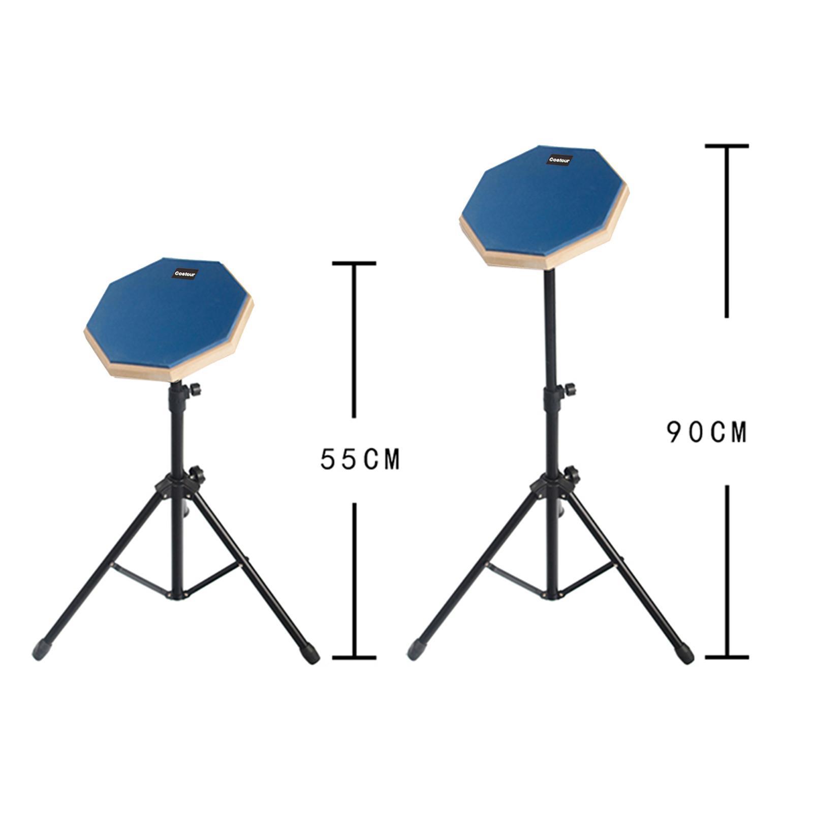 Drum practice pads Snare Drum Stand Set Drum Stand for Percussion Blue