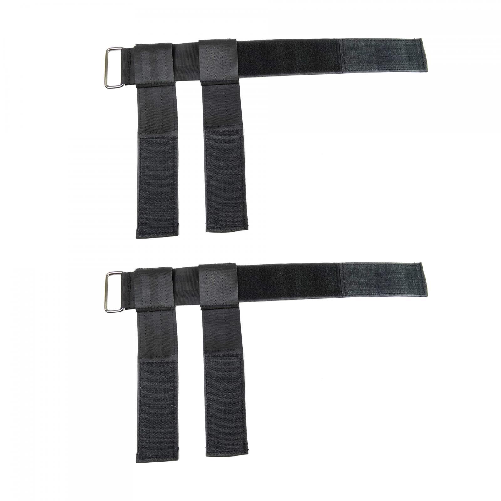 2x D Ankle Anchor Belt Ankle Cuffs Adjustable Tibialis Trainer Wear Resistant Ankle Strap for Weight Lifting Workout Power Training Gym